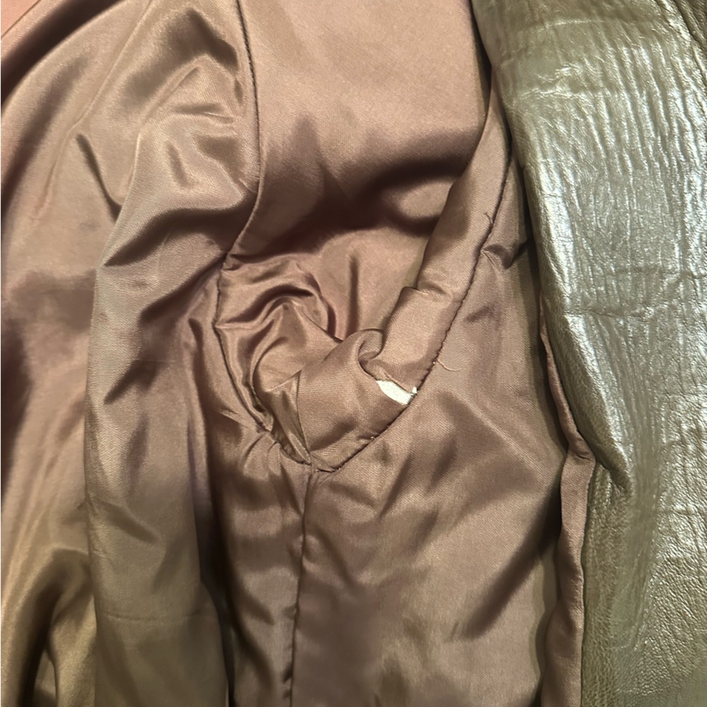 80s leather jacket - Picture 7 of 8
